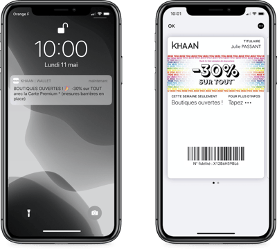 Khaan annonce la réouverture de ses boutiques sur wallet mobile