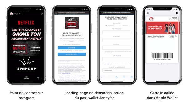 Les réseaux sociaux, terrains d’acquisition sur wallet pour Don’t Call Me Jennyfer