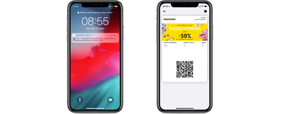 Printemps - Wallet mobile soldes dété 2020