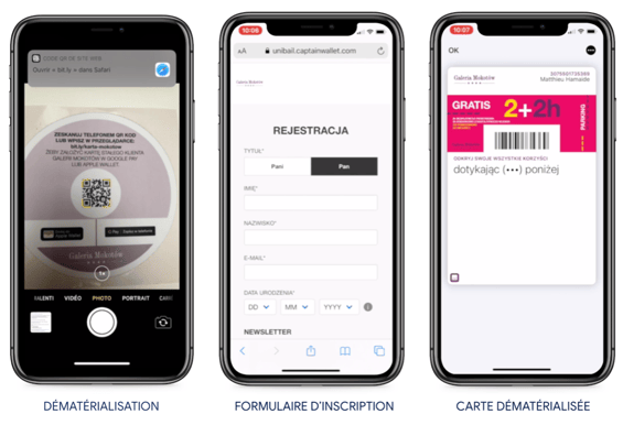 Unibail fait de lacquisition en point de vente via un QR Code