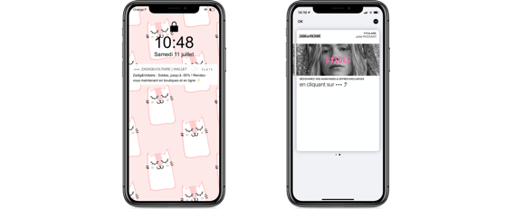 Zadig & Voltaire - Wallet mobile soldes dété 2020